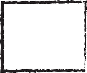 Obraz premium hand draw frame icon illustration design