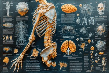 Paget's Disease of Bone Awareness Infographic raising awareness about Paget's disease of bone, featuring symptoms