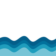 Abstract wave illustration