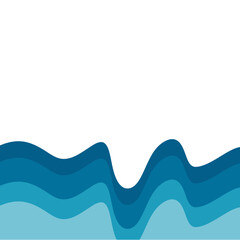 Abstract wave illustration