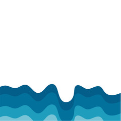 Abstract wave illustration