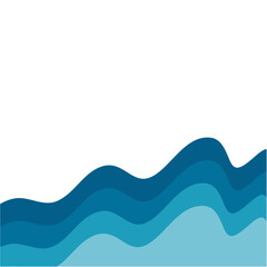 Abstract wave illustration