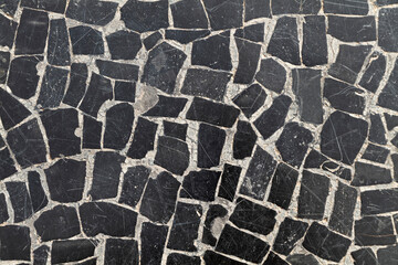 Pavimento scuro - Mosaico - Texture