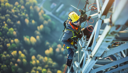 safety concept working at height