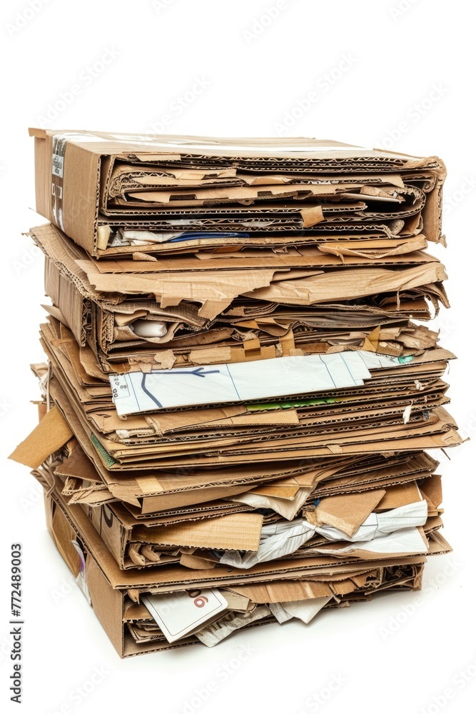 Aufkleber a stack of mail sitting on top of each other. suitable for mail delivery concept