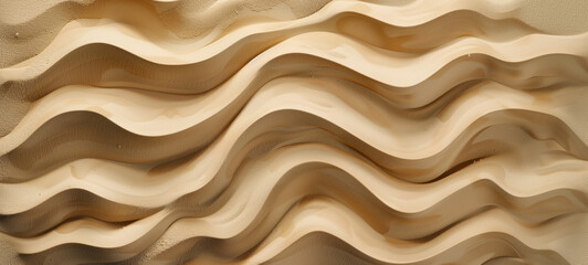 Top view texture of kinetic sand flowing and shifting like a liquid while retaining the granular texture of sand