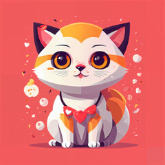 Cartoon Animal Vector Set: Cute Pet Illustrations