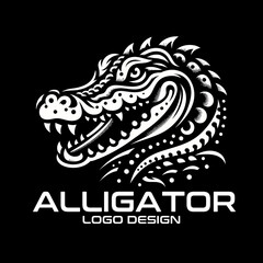 Alligator Vector Logo Design