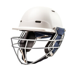 Fototapeta premium A futuristic helmet with a sleek visor perched on top