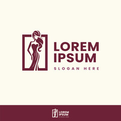 fashion logo or vector tailor logo