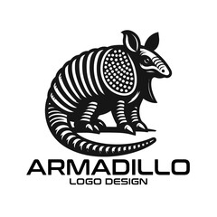 Armadillo Vector Logo Design