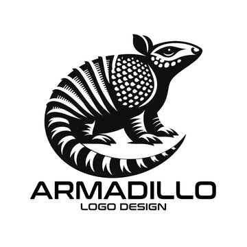 Armadillo Vector Logo Design