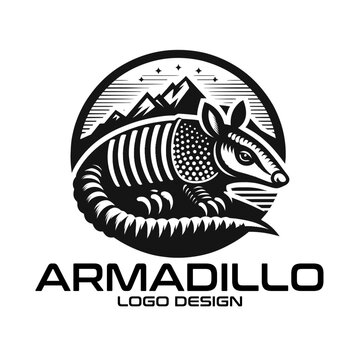 Armadillo Vector Logo Design