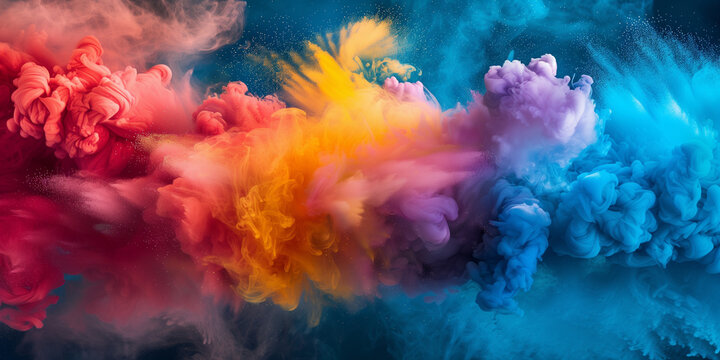 Variation of powder coatings