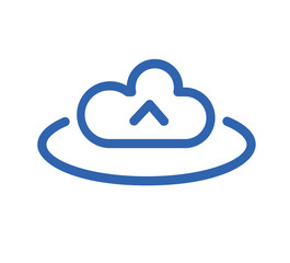 China Aerospace blue outline icon pack