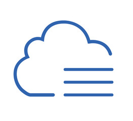 China Aerospace blue outline icon pack