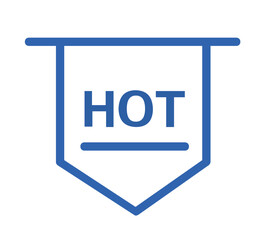 China Aerospace blue outline icon pack