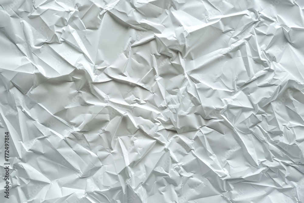 Poster a detailed view of a white paper sheet, suitable for various projects
