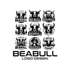 Beabull Vector Logo Design