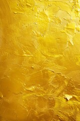 Close Up of Yellow Paint Texture