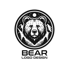 Bear Vector Logo Design
