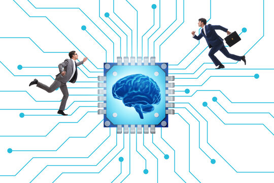 Concept of AI - artificial intelligence in action