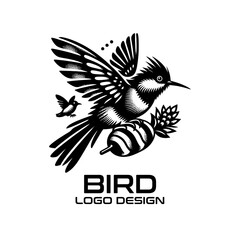 Obraz premium Bird Vector Logo Design