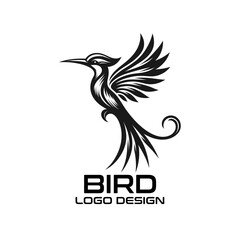 Fototapeta premium Bird Vector Logo Design