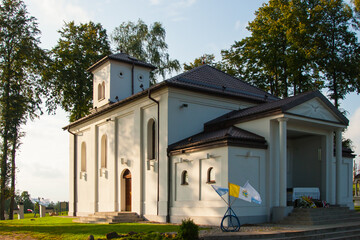 Catholic Church View on a sunny day, Poland, Podlasie, - 772502054