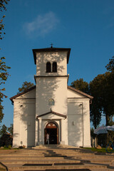Catholic Church View on a sunny day, Poland, Podlasie, - 772502066
