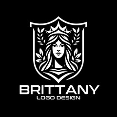 Brittany Vector Logo Design