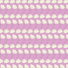 SPRING SUMMER FLORAL DESIGN PATTERN TEXTURE BACKGROUND VECTOR