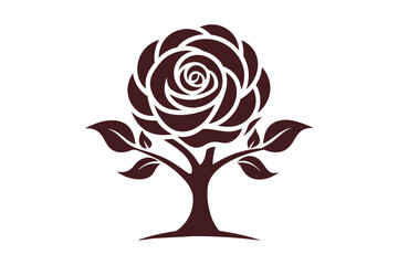 rose flower vector