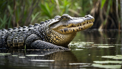 Fototapeta premium Florida Everglades Alligators 