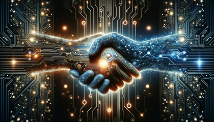 Digital Handshake Trust Concept