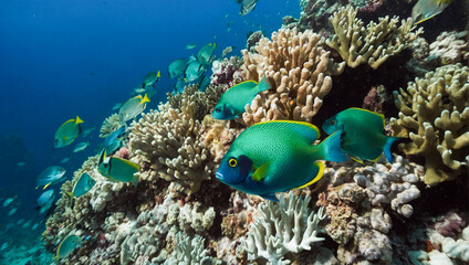 Obraz na płótnie Canvas Tropical Reef Fish 