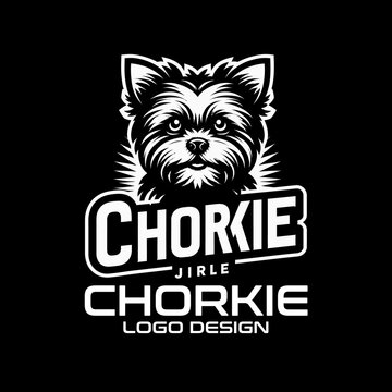 Chorkie Vector Logo Design