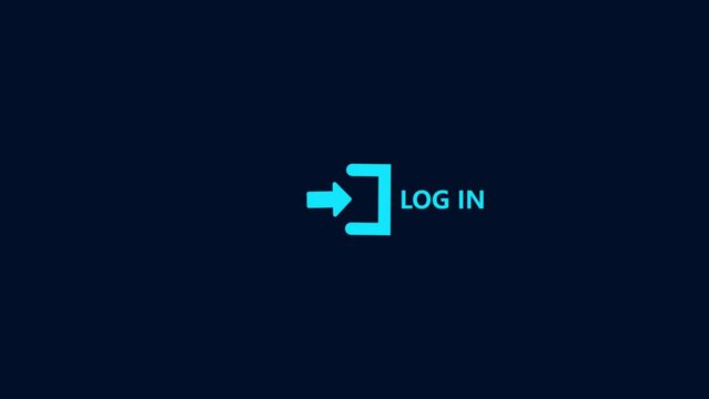Log in Form Pop up Animation