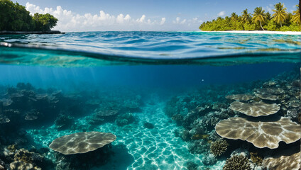 Fototapeta na wymiar Underwater Ocean Reef 