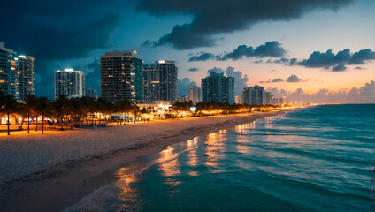 Miami at Night 