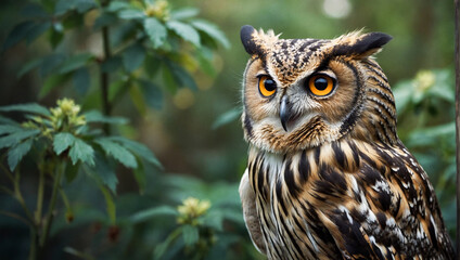 Obraz premium Wild Owl 