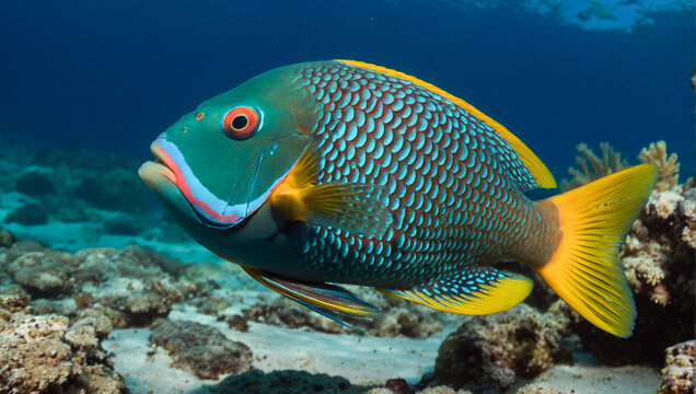 Colorful Tropical Fish 