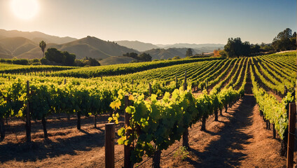 California Winery Country Vineyards 