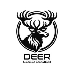 Deer Vector Logo Design
