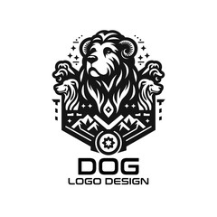 Dog Vector Logo Design