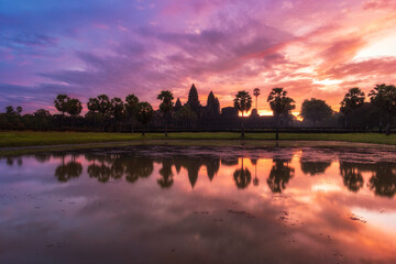 Angkor Wat at sunrise