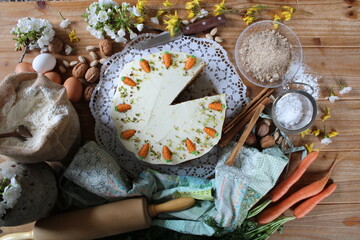Carrot cake for Easter
