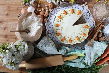 Carrot cake for Easter