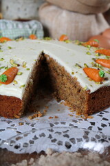 Carrot cake for Easter