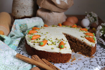 Carrot cake for Easter